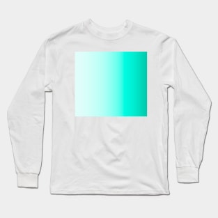 Mint Gradient Long Sleeve T-Shirt